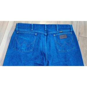 Wrangler Men's 47MWZ‎ Jeans 38 x 34 Regular Fit Cotton Denim Dark Wash Boot Cut